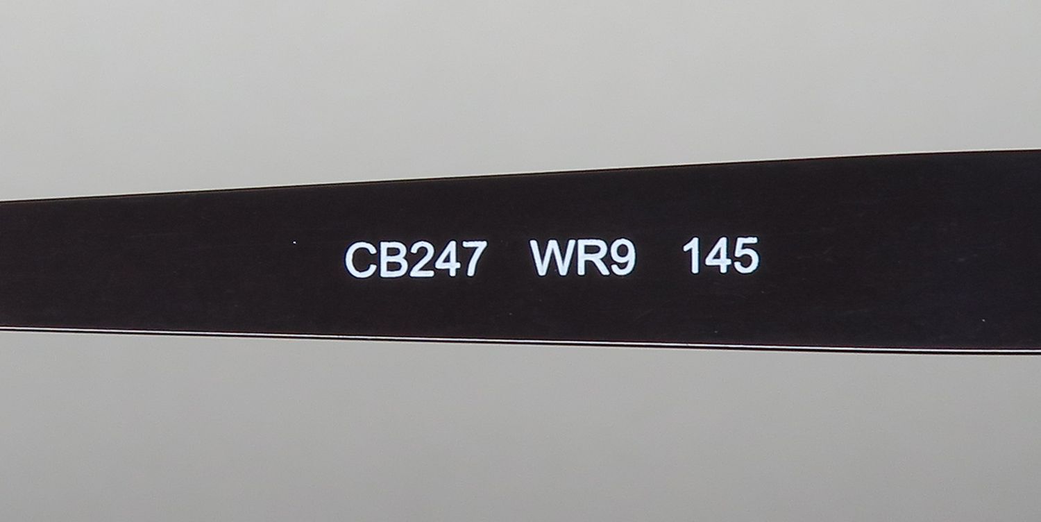 NEW LIZ CLAIBORNE CB247 EYEGLASSES 55-18-145 WR9 DESIGNER METAL & PLASTIC MENS