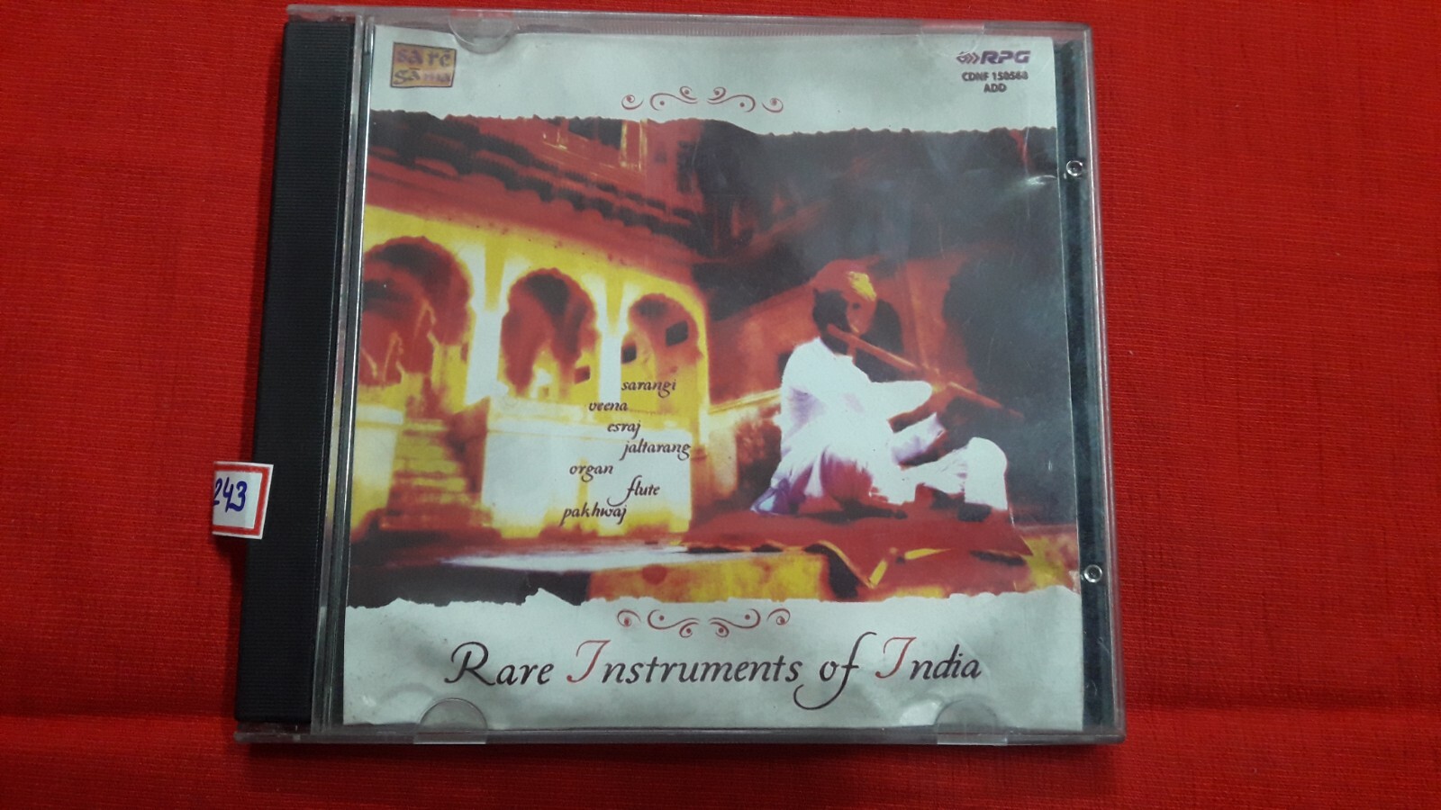 S Balachander Ram Narain Dulal Roy Ashesh  Veena/Sarang/Flute/Esraj Classical Cd