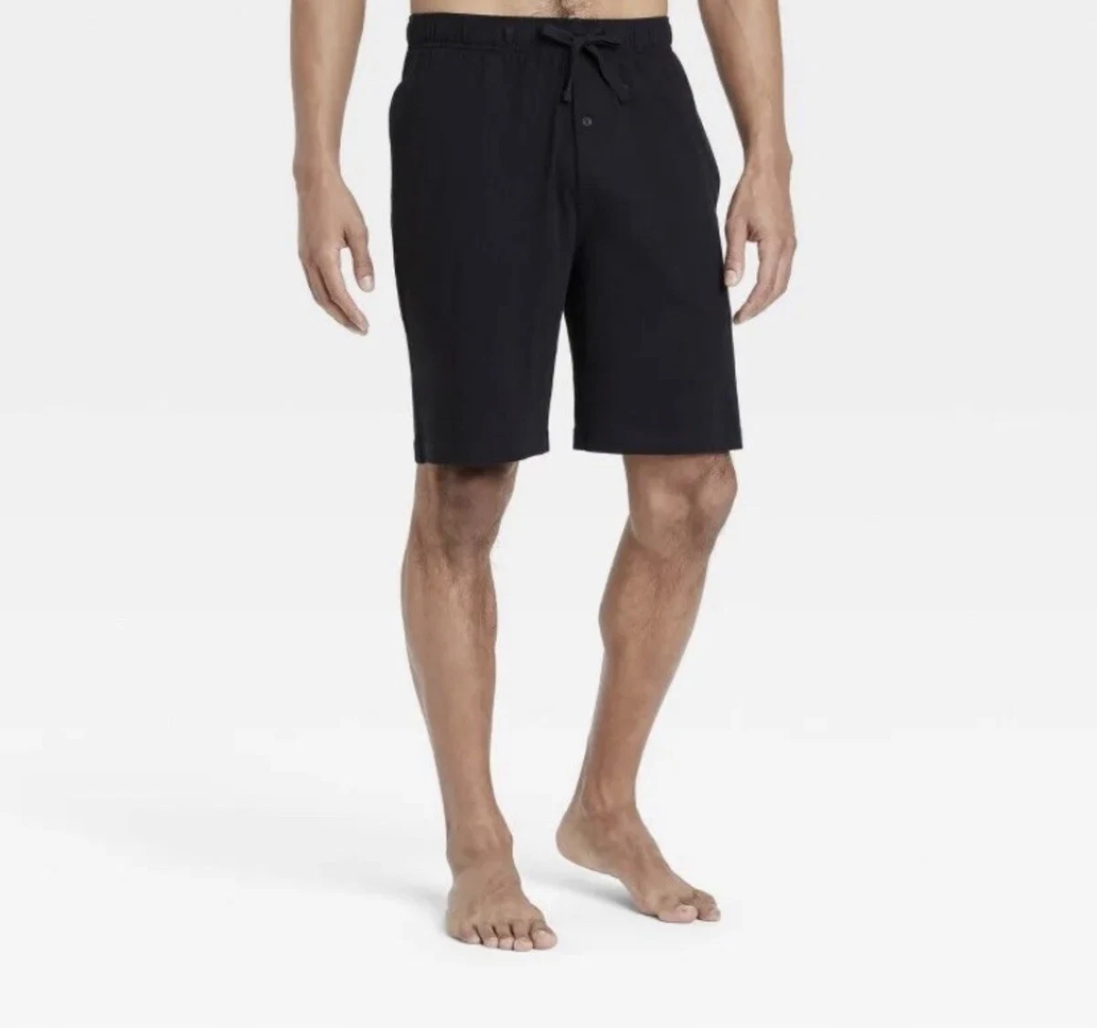 2 pair Mens Black Shorts Everyday Or pajama Shorts Goodfellow Co large Black