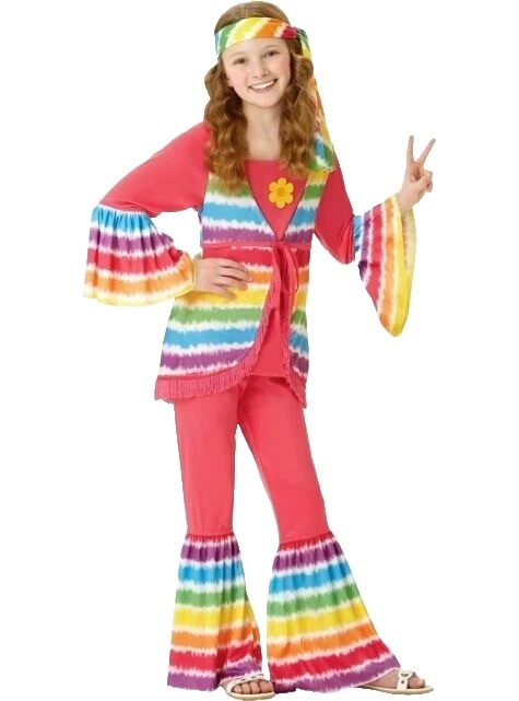 Complete Outfit Hippie Costumes for Girls