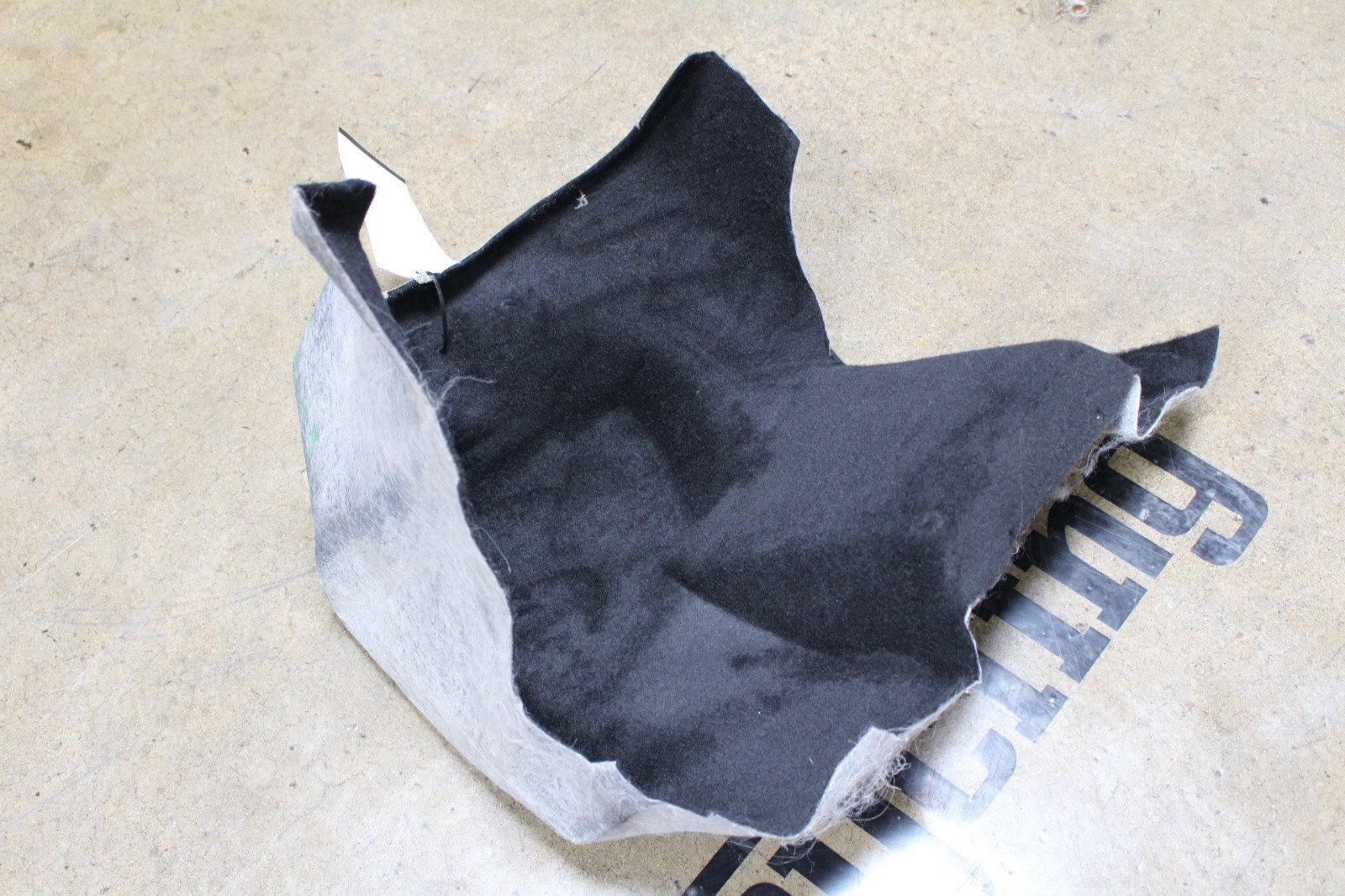 Ferrari 456 M, LH, Left, Trunk Side Carpet, Used, P/N 65671990