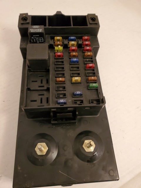 1998 Ford F250 F350 SUPER DUTY Interior Dash Fuse Block Box F81B-14A067