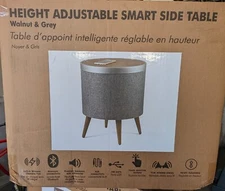 KOBLE Zain Side Table Wireless Charging Pad 360 Speaker Subwoofer KB-ST004-001