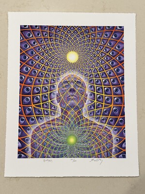 2023 Tool Artist Alex Grey Ecstacy Limited Edition S/N Screen