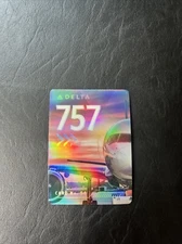 2022 Delta Airline Pilot Trading Card #54 Boeing 757-300
