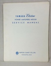Original Yamaha Electone ND30B Power Amplifier Service Manual