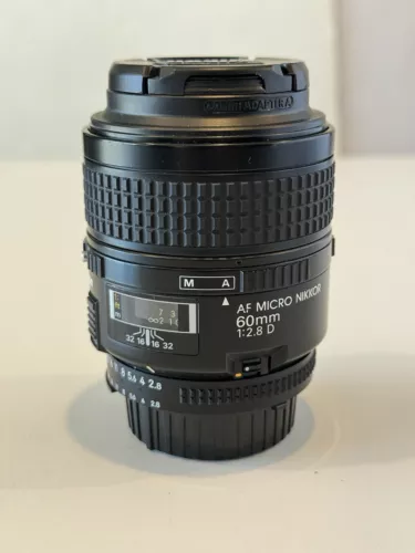 Nikon Lens AF Micro Nikkor 60mm F/2.8 From Japan