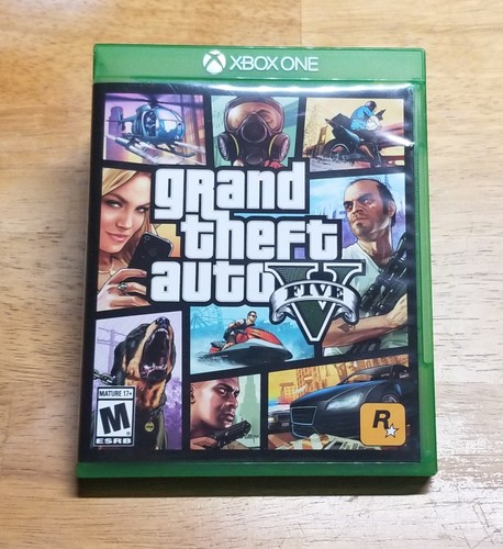Jeu Grand Theft Auto 5 (GTA V) Pour Xbox One - Version Complète EPN - Comme Neuf