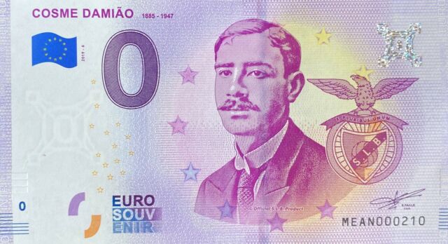 Banconota Cosme Damiao 1885-1947 Portogallo 2019-6 Numero Vari