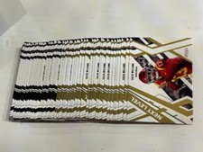 Lot (49) CALEB WILLIAMS 2024 Sage Football Next Level cards 26 Gold 23 Black