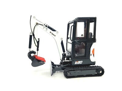 Bobcat E20 Compact Excavator - Universal Hobbies 1:25 Scale Model #UH8098 No Box