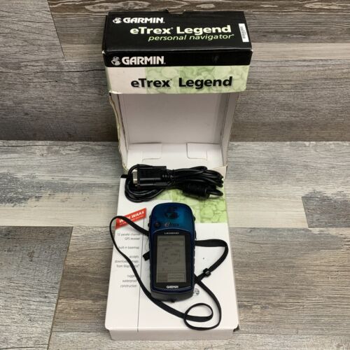Garmin eTrex Legend GPS Handheld Personal Navigator - Tested In Original Box - Picture 2 of 6