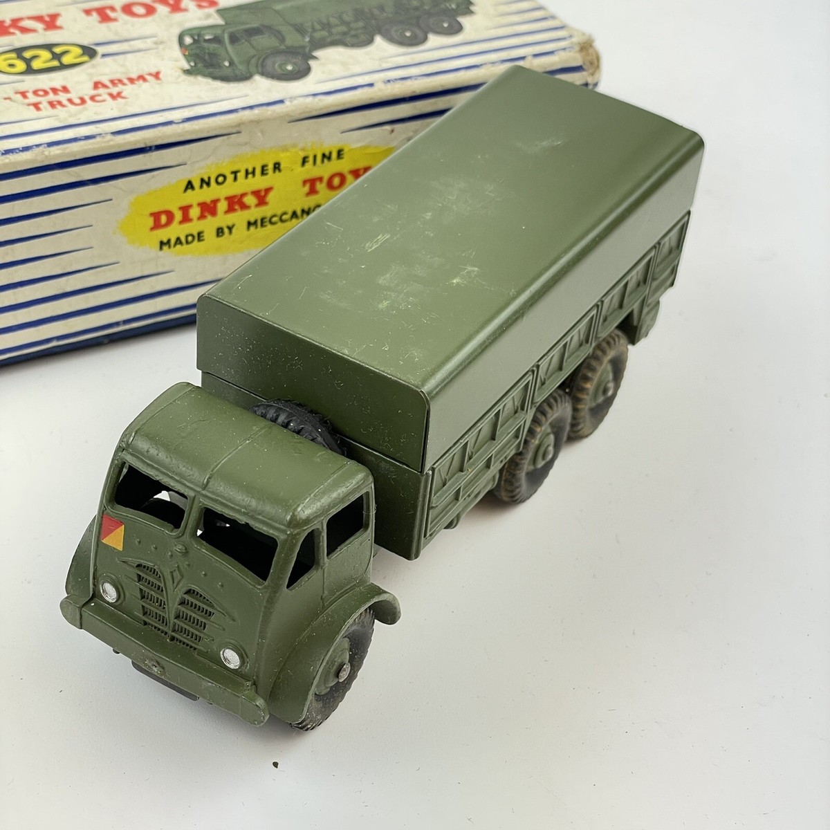 Vintage Boxed Dinky Toys Military 10 Ton Army Truck No. 622