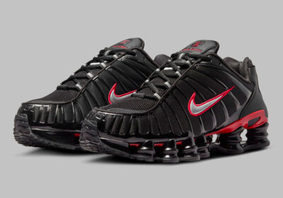 Nike Shox TL Black University Red Bred CN0151-003 sz 10 Men's | eBay