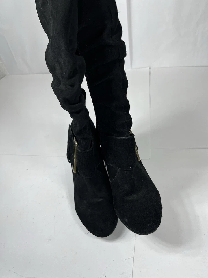Vintage Boots Suede Piratecore Renaissance Witchy Regencycore Gothic Witchcore - Image 2 of 4