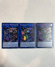 yugioh scareclaw tri-heart prismatic secret rare 3x mp23-en088 playset MP23 