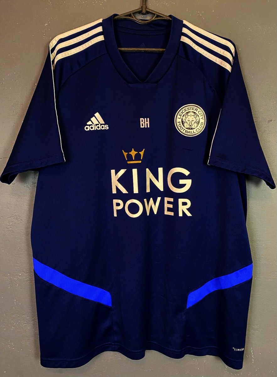 MEN ADIDAS LEICESTER CITY 2019/2020 TRAINING SOCCER FOOTBALL SHIRT