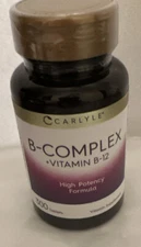 CARLYLE B-COMPLEX+ VITAMINB12-300 -TABLETS EXP 03/2027
