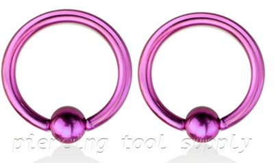Surgical Steel Spiky Septum Ring - 14 Gauge Captive Bead Ring – Rock Septum Rings