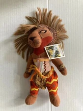 THE LION KING Broadway Musical SIMBA Lion Plush Stuffed Animal Disney Tags