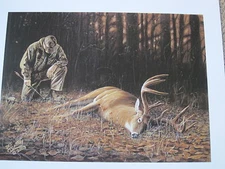 BUY 3 PRINTS FOR 1 PRICE " THANK YOU GOD " Deer Print by Desmond McCaffrey