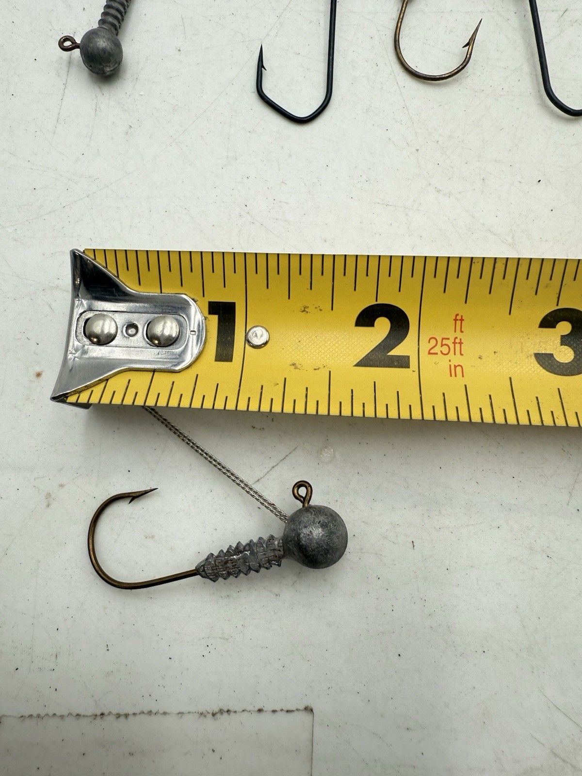 JigHead Hook Lot Weighted Hooks Varity of Sizes HUGE LOT Stand Up Football MORE!