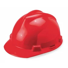 Msa Safety 463947 Hard Hat, V-Gard(R), Polyethylene, 4 Point Pinlock, Type 1,