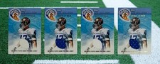 Four (4) 2001 Topps Pro Bowl Jerseys John Lynch #TP-JL Game Patch Cards Bucs