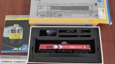 ESU 31052 ENGINEERING EDITION ''HGK CLASS 66 HGK DE 671''DC/AC, Ep.V,rot,NEUW.+OVP