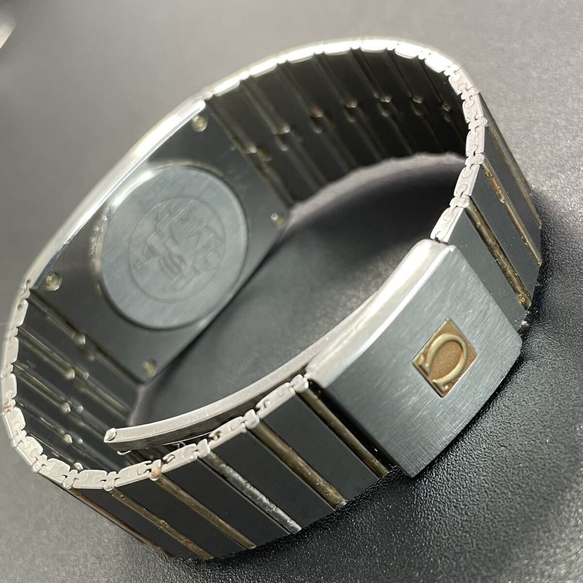 Working  Omega Wristwatch Devil Rectangular Men s… - image 5