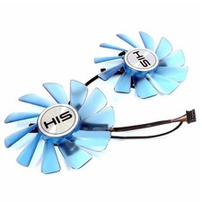 1x For Hish RX470 RX570 RX580 IceQX2 9010 Dual-Fan Graphics Card Cooling Fan