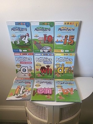 Set/9 Meet the Phonics: Letter Sound, Sight Word, Blends, Digraph, Math Fact DVD