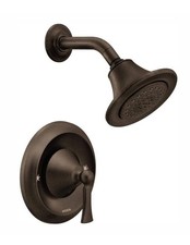 MOEN Wynford Single-Handle Shower Faucet Trim Kit in Oil R. Bronze Less Valve