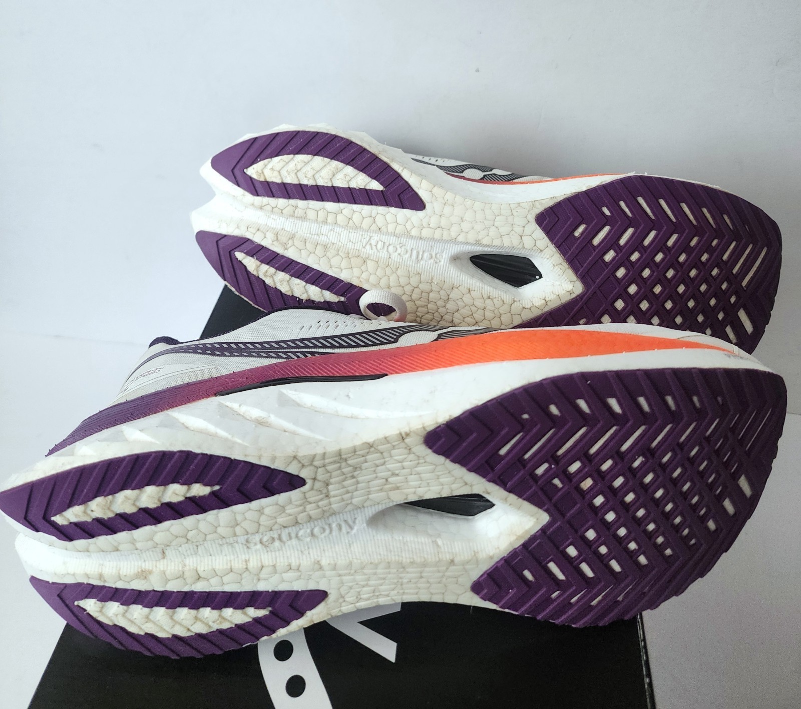 Saucony Endorphin Speed 4 White Purple Men's Running shoes size 9.5 thumbnail 6