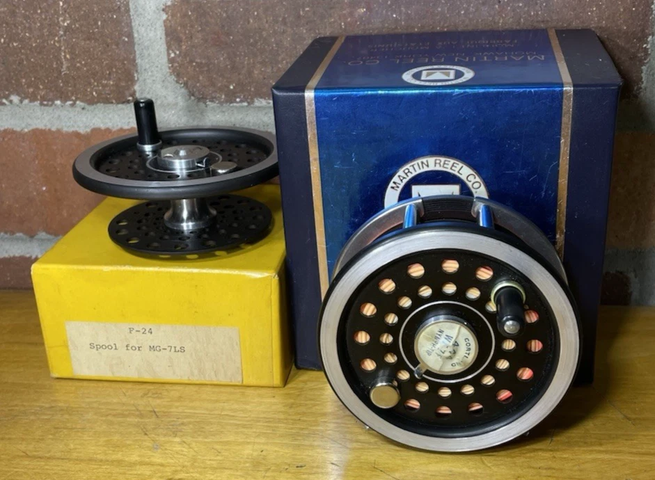 リール MARTIN REEL MG-7 martin reel company mg-7ls fly fishing reel box nos | eBay