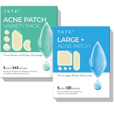 TKTK Pimple Patches for Face 443 Count  Large Acne 120 Count, 7...