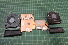 OEM HP Victus 16-E Series Dual Cooling Fan w/ Heatsink N07614-001