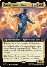 Cosmic Spider-Man Extended Art 0271 MTG Marvel's Spider-Man Mythic NP