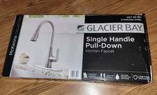 Glacier Bay Mckenna Pull-Down Kitchen Faucet in Stainless Steel