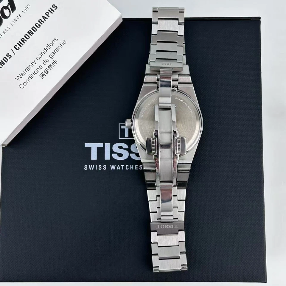 Tissot PRX Light Green Dial Women’s Men's Quartz Watch 35mm T137.210.11.091.00 - Image 4 of 4