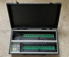Eurorack Case -  Travel Case - Powered - Lid  - 6U 104HP - Black