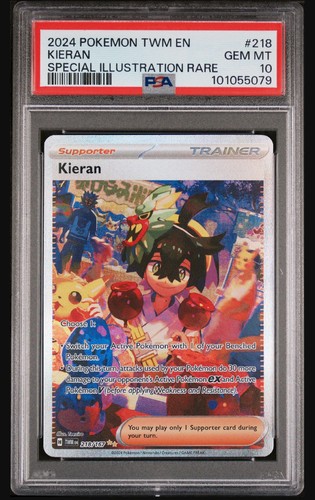 Kieran graded PSA 10 for sale on eBay