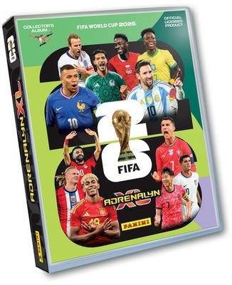 Panini Adrenalyn XL FIFA World Cup 2026 - Sammelalbum + Gameboard + Checklist