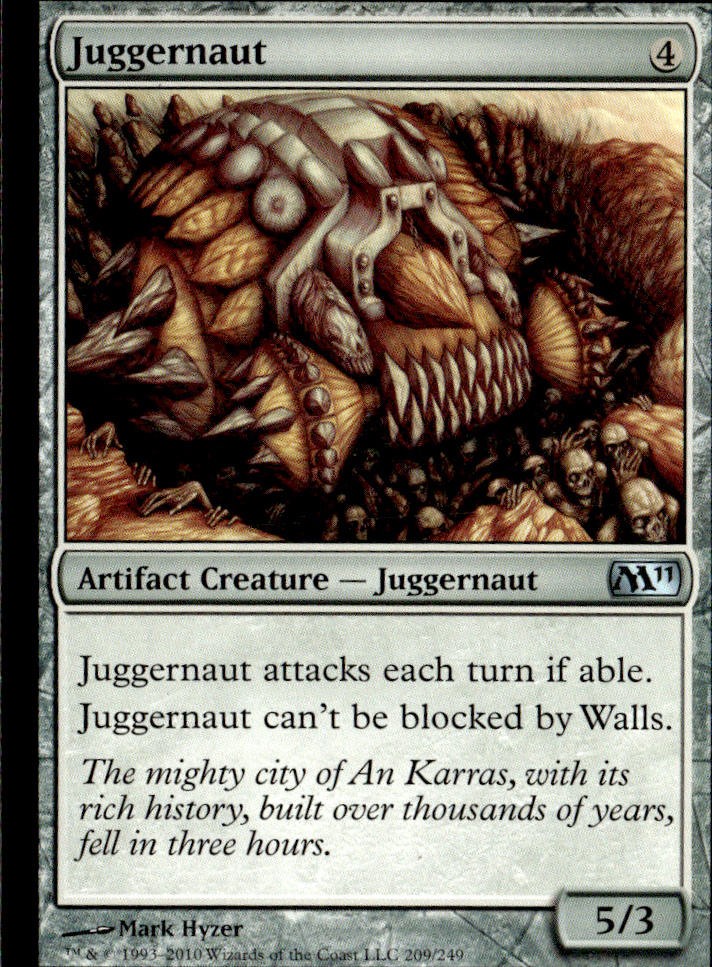 Magic 2011 (M11) #209 Juggernaut