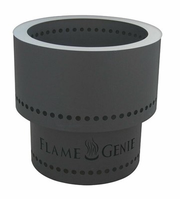 HY-C FG-16 Flame Genie Portable Smoke-Free Fire Pit, 13.5'' Dia. - DENTED