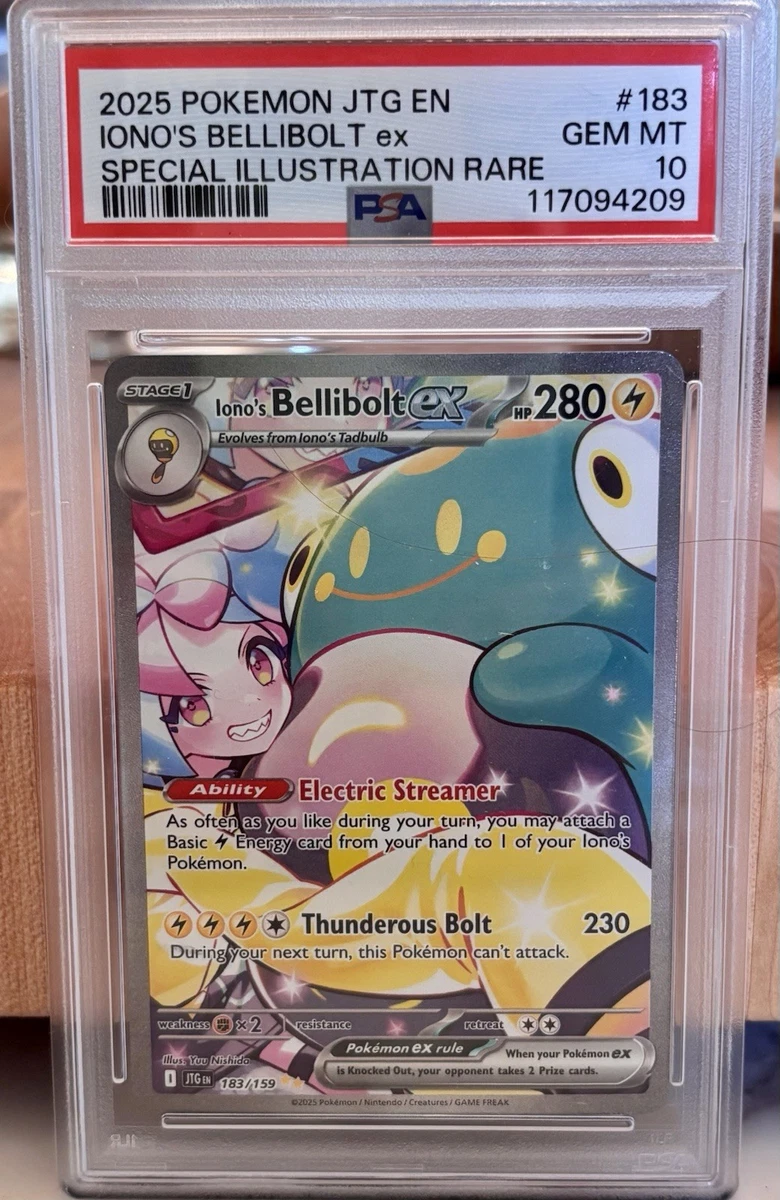 Iono's Bellibolt Ex Pokémon TCG Cards for sale | eBay