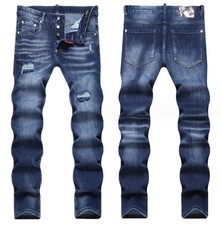Men  s Stylish Stretch Cargo Pocket Jeans