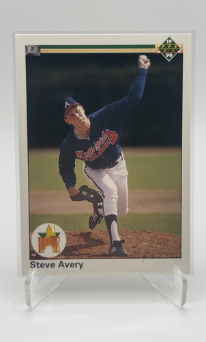Steve Avery #65 1990 Upper Deck card