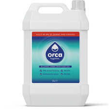 Hand Sanitiser Gel Alcohol 70% 5L 5 Litre Kills 99.9% Bacteria Hand Santizer