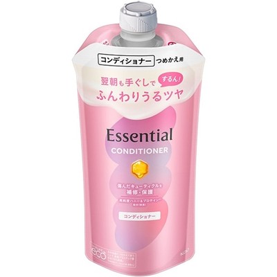 Kao Essential Soft and Shiny Conditioner Refill 300ml Floral Bouquet Duft